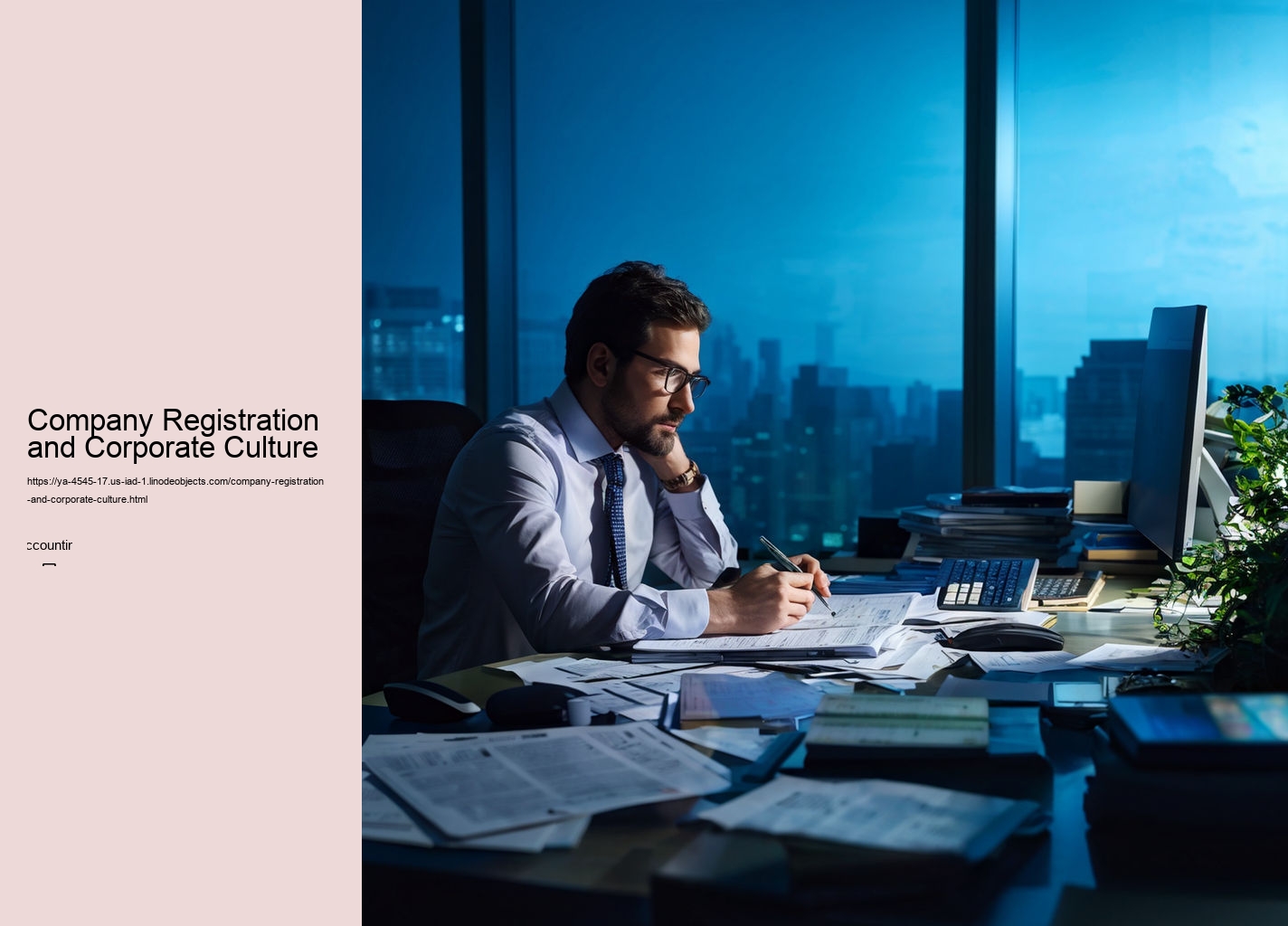 Company Registration and Corporate Culture